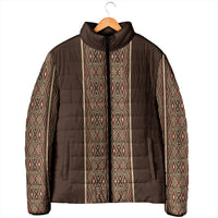 Mabuhay Philippines Festival Padded Jacket Tnalak Modern Filipiniana Inspired LT14 - Polynesian Pride