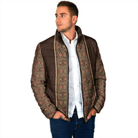 Mabuhay Philippines Festival Padded Jacket Tnalak Modern Filipiniana Inspired LT14 - Polynesian Pride