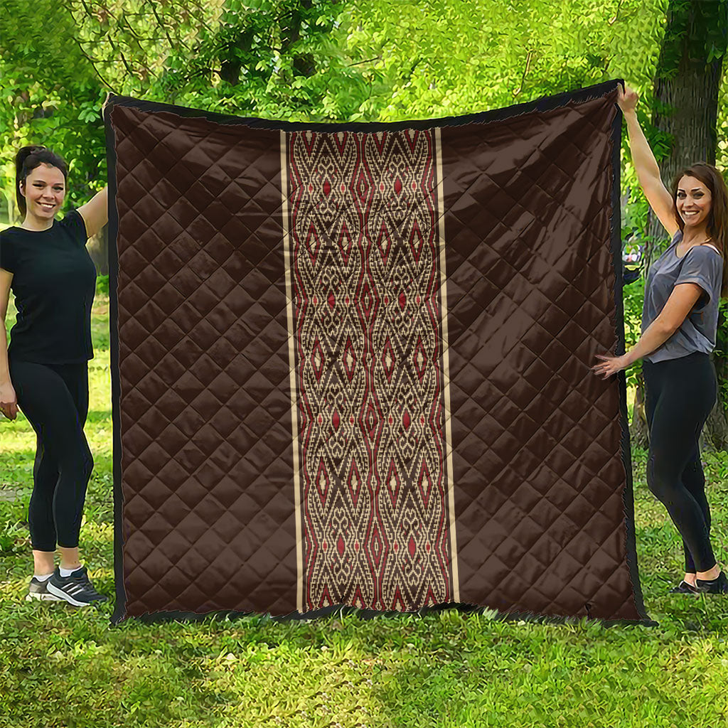 Mabuhay Philippines Festival Quilt Tnalak Modern Filipiniana Inspired LT14 - Polynesian Pride