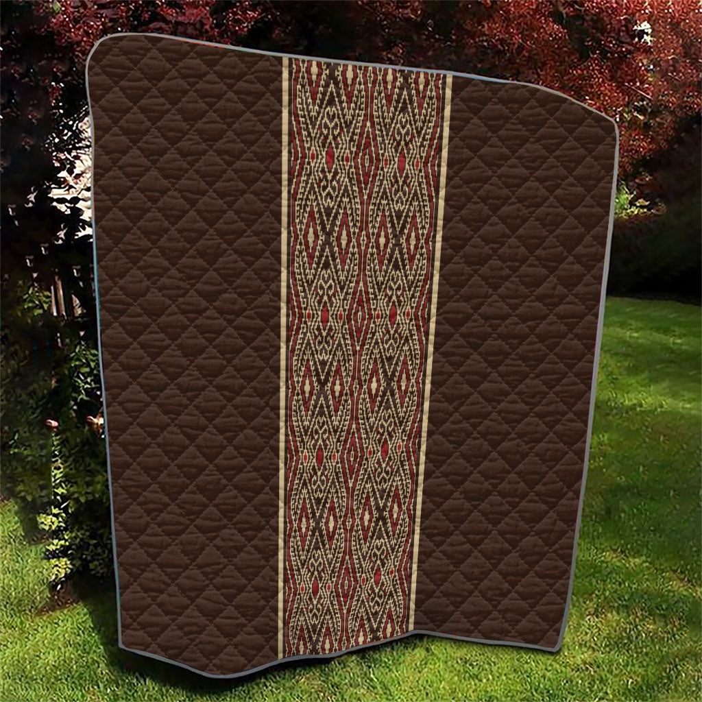 Mabuhay Philippines Festival Quilt Tnalak Modern Filipiniana Inspired LT14 - Polynesian Pride