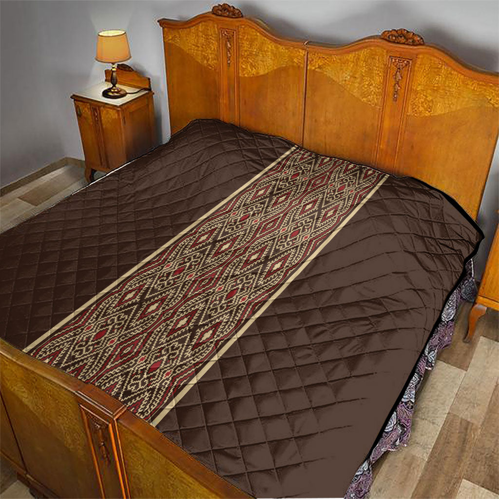 Mabuhay Philippines Festival Quilt Tnalak Modern Filipiniana Inspired LT14 - Polynesian Pride