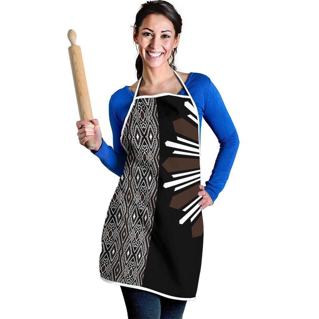 Mabuhay Philippines Festival Apron Araw Tnalak Modern Filipiniana Inspired LT14 - Polynesian Pride
