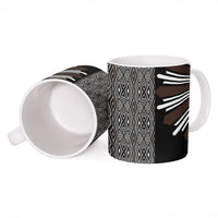 Mabuhay Philippines Festival Ceramic Mug Araw Tnalak Modern Filipiniana Inspired LT14 - Polynesian Pride