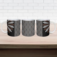 Mabuhay Philippines Festival Ceramic Mug Araw Tnalak Modern Filipiniana Inspired LT14 - Polynesian Pride