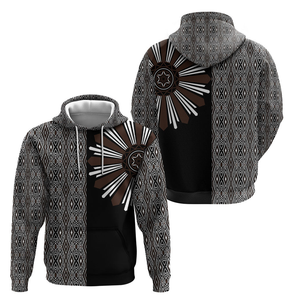 Mabuhay Philippines Festival Hoodie Araw Tnalak Modern Filipiniana Inspired LT14 - Polynesian Pride