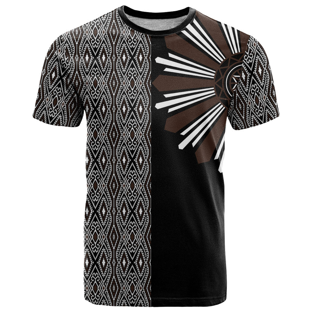 Mabuhay Philippines Festival T Shirt Araw Tnalak Modern Filipiniana Inspired LT14 Black - Polynesian Pride