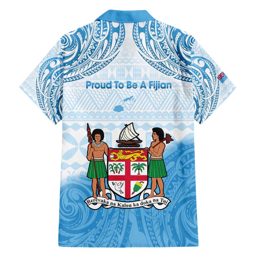 Fiji Day 1970 Family Matching Off Shoulder Maxi Dress and Hawaiian Shirt Proud To Be A Fijian Tapa Pattern LT14 - Polynesian Pride