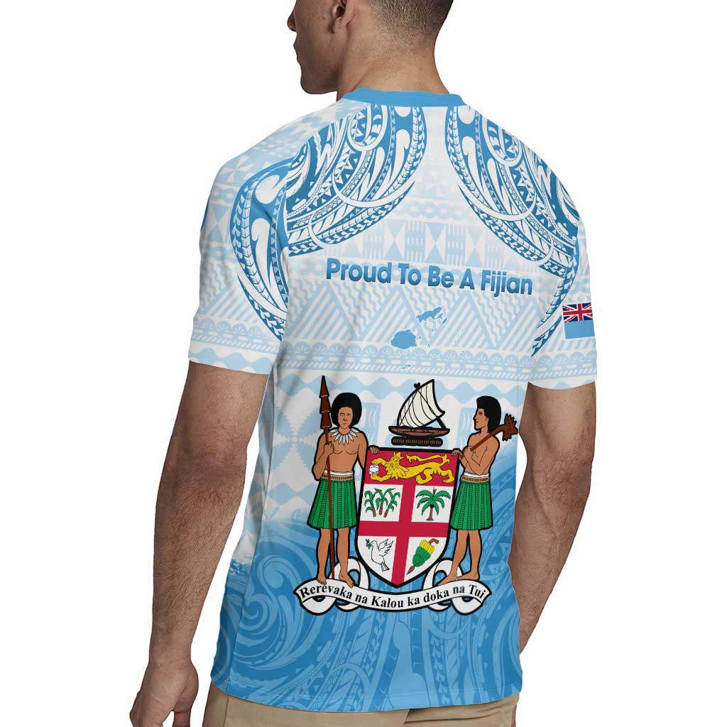 Fiji Day 1970 Rugby Jersey Proud To Be A Fijian Tapa Pattern