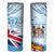 Fiji Day 1970 Skinny Tumbler Proud To Be A Fijian Tapa Pattern