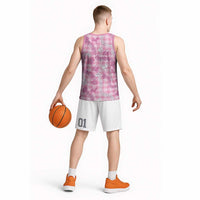 Alaka Aloha Hawaii Basketball Jersey Plumeria Lei With Palaka Motif - Polynesian Pride