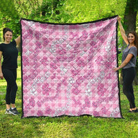 Alaka Aloha Hawaii Quilt Plumeria Lei With Palaka Motif LT14 - Polynesian Pride