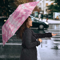 Alaka Aloha Hawaii Umbrella Plumeria Lei With Palaka Motif - Polynesian Pride