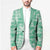 Omaomao Aloha Hawaii Blazer Plumeria Lei With Palaka Motif - Polynesian Pride