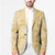 Melemele Aloha Hawaii Blazer Plumeria Lei With Palaka Motif - Polynesian Pride
