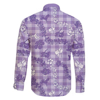 Poni Aloha Hawaii Family Matching Puletasi and Hawaiian Shirt Plumeria Lei With Palaka Motif LT14 - Polynesian Pride