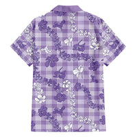 Poni Aloha Hawaii Family Matching Summer Maxi Dress and Hawaiian Shirt Plumeria Lei With Palaka Motif LT14 - Polynesian Pride