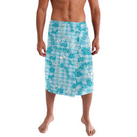 Polu Aloha Hawaii Lavalava Plumeria Lei With Palaka Motif - Polynesian Pride