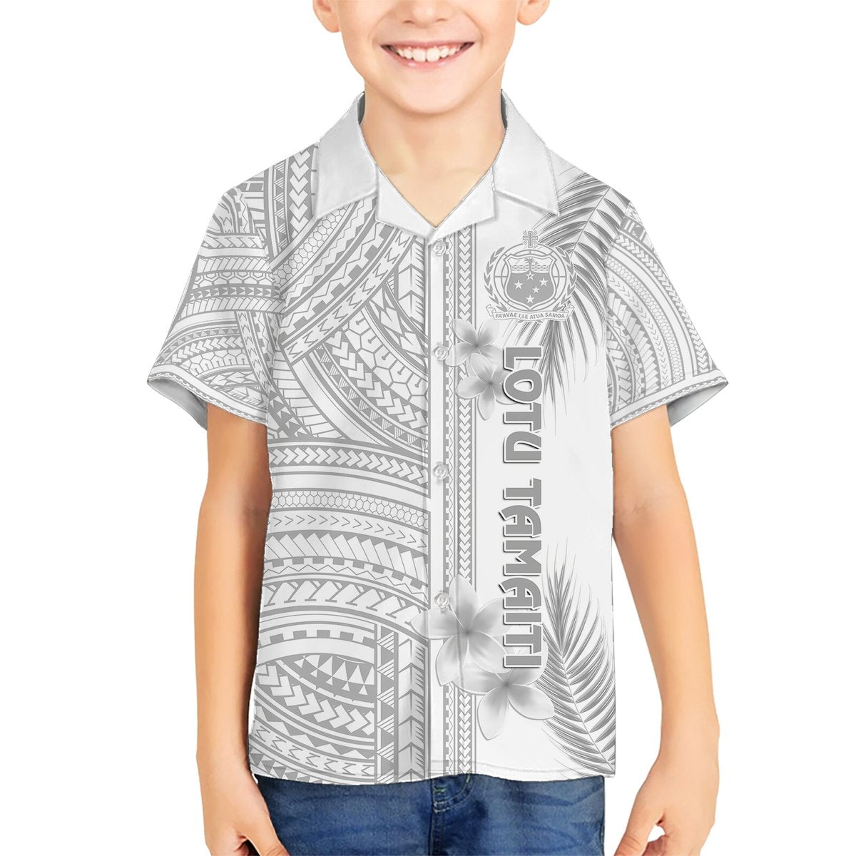 samoa-white-sunday-hawaiian-shirt-manuia-le-aso-sa-o-tamaiti-polynesian-plumeria