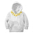 Samoa White Sunday Kid Hoodie Lotu Tamaiti 2023 With Coat Of Arms LT14 Hoodie White - Polynesian Pride
