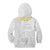 Samoa White Sunday Kid Hoodie Lotu Tamaiti 2023 With Coat Of Arms LT14 - Polynesian Pride