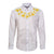 Samoa White Sunday Long Sleeve Button Shirt Lotu Tamaiti 2023 With Coat Of Arms LT14 Unisex White - Polynesian Pride