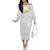 Samoa White Sunday Off The Shoulder Long Sleeve Dress Lotu Tamaiti 2023 With Coat Of Arms LT14 Women White - Polynesian Pride