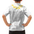 Personalised Samoa White Sunday Kid Hawaiian Shirt Lotu Tamaiti 2023 With Coat Of Arms LT14 - Polynesian Pride