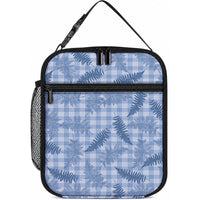 Blue Palaka Hawaii Palapalai Lunch Bag Hawaiian Fern