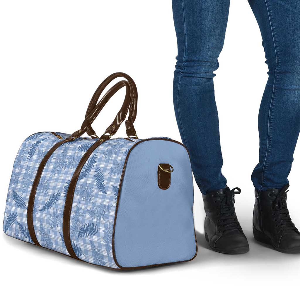 Blue Palaka Hawaii Palapalai Travel Bag Hawaiian Fern LT14 - Polynesian Pride
