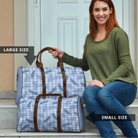 Blue Palaka Hawaii Palapalai Travel Bag Hawaiian Fern LT14 - Polynesian Pride
