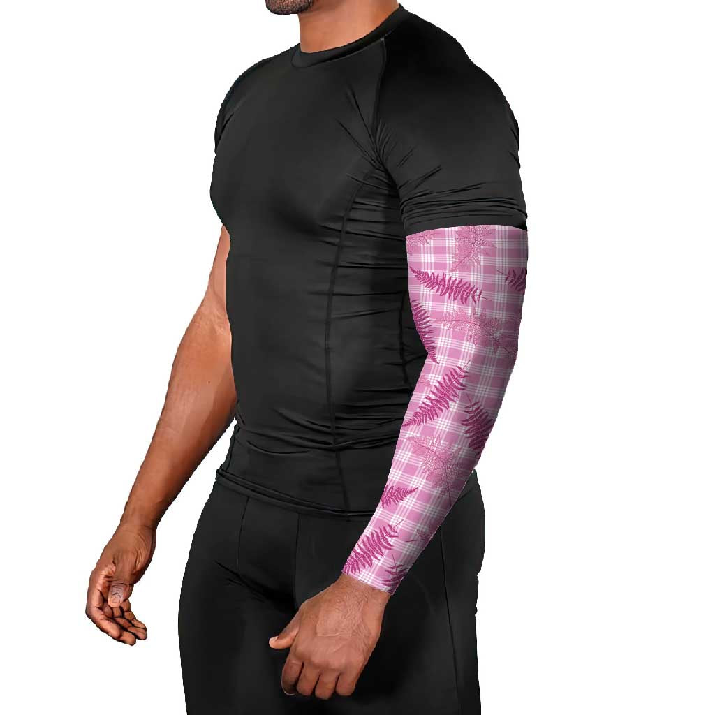 Purple Palaka Hawaii Palapalai Arm Sleeves Hawaiian Fern - Polynesian Pride