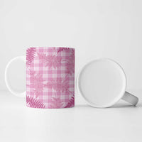 Purple Palaka Hawaii Palapalai Ceramic Mug Hawaiian Fern - Polynesian Pride