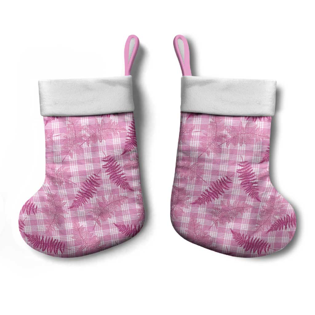Purple Palaka Hawaii Palapalai Christmas Stocking Hawaiian Fern - Polynesian Pride