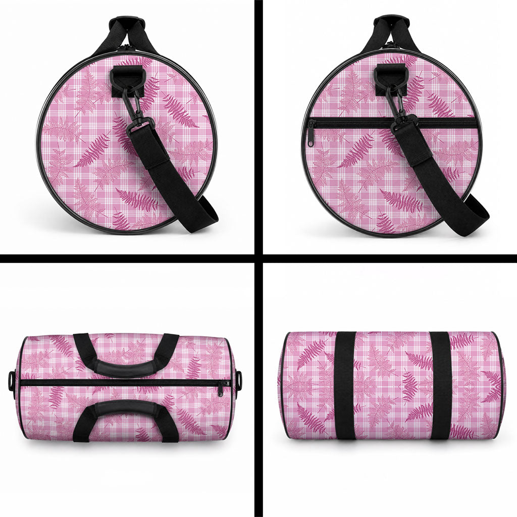 Purple Palaka Hawaii Palapalai Duffle Bag Hawaiian Fern