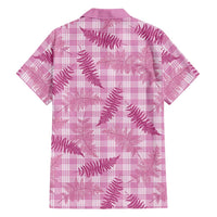 Purple Palaka Hawaii Palapalai Family Matching Summer Maxi Dress and Hawaiian Shirt Hawaiian Fern LT14 - Polynesian Pride