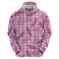 Purple Palaka Hawaii Palapalai Hoodie Hawaiian Fern - Polynesian Pride