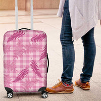 Purple Palaka Hawaii Palapalai Luggage Cover Hawaiian Fern LT14 Purple - Polynesian Pride