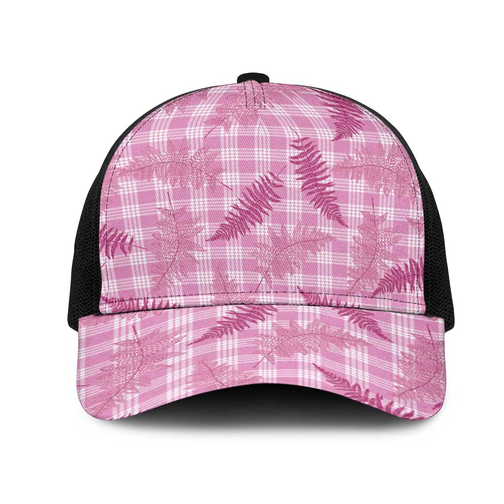 Purple Palaka Hawaii Palapalai Mesh Trucker Cap Hawaiian Fern