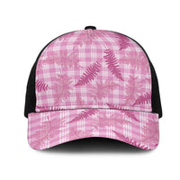 Purple Palaka Hawaii Palapalai Mesh Trucker Cap Hawaiian Fern