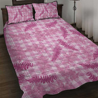 Purple Palaka Hawaii Palapalai Quilt Bed Set Hawaiian Fern LT14 Purple - Polynesian Pride