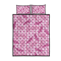 Purple Palaka Hawaii Palapalai Quilt Bed Set Hawaiian Fern LT14 - Polynesian Pride