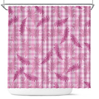 Purple Palaka Hawaii Palapalai Shower Curtain Hawaiian Fern LT14 Purple - Polynesian Pride