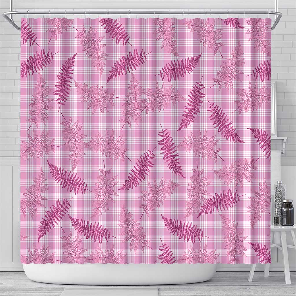 Purple Palaka Hawaii Palapalai Shower Curtain Hawaiian Fern LT14 - Polynesian Pride