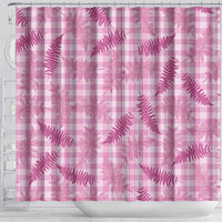 Purple Palaka Hawaii Palapalai Shower Curtain Hawaiian Fern LT14 - Polynesian Pride