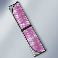 Pink Palaka Hawaii Palapalai Auto Sun Shade Hawaiian Fern LT14 - Polynesian Pride
