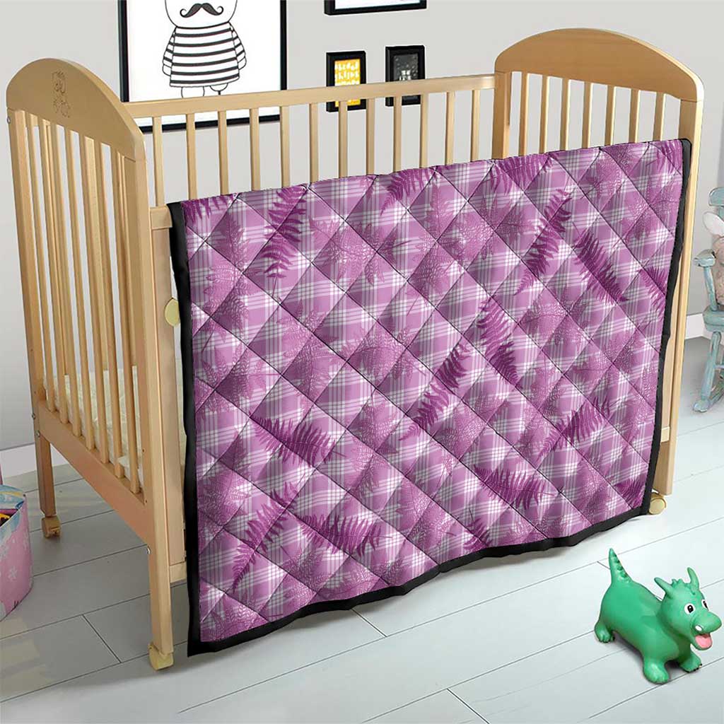 Pink Palaka Hawaii Palapalai Quilt Hawaiian Fern - Polynesian Pride