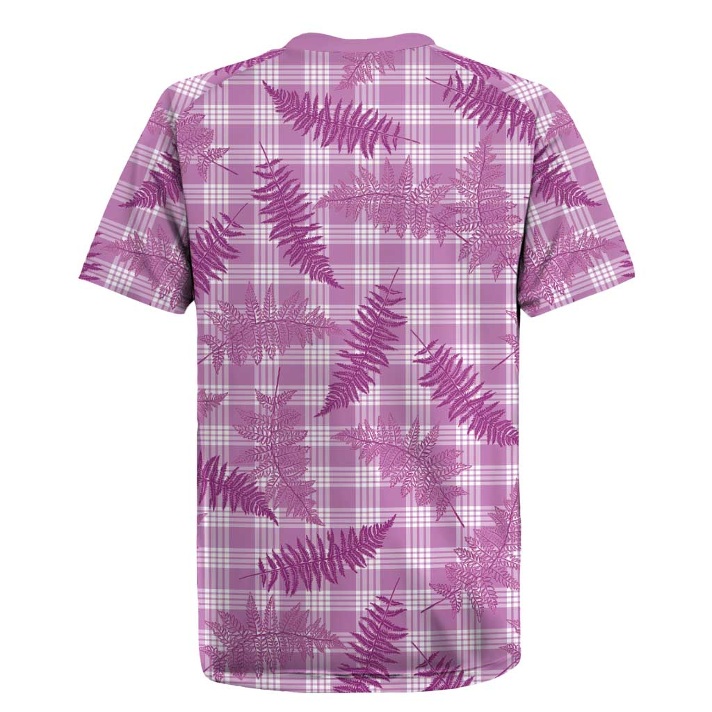 Pink Palaka Hawaii Palapalai Rugby Jersey Hawaiian Fern LT14 - Polynesian Pride