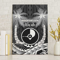 FSM Yap Day Canvas Wall Art 2025 Wa'ab Micronesia Black Color LT14 Without Frame Black - Polynesian Pride
