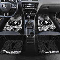 FSM Yap Day Car Mats 2025 Wa'ab Micronesia Black Color LT14 Set 4pcs Black - Polynesian Pride