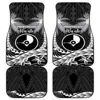 FSM Yap Day Car Mats 2025 Wa'ab Micronesia Black Color LT14 - Polynesian Pride